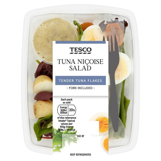 Tesco Tuna Nicoise Salad 240G Tesco Groceries