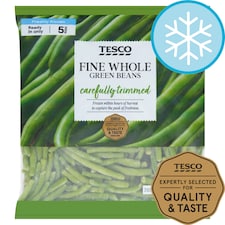 Tesco Very Fine Whole Green Beans 900G