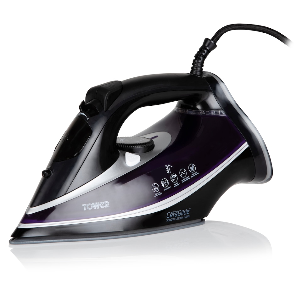 image 1 of Tower Ceraglide 3100W Iron Ultra Speed Purple