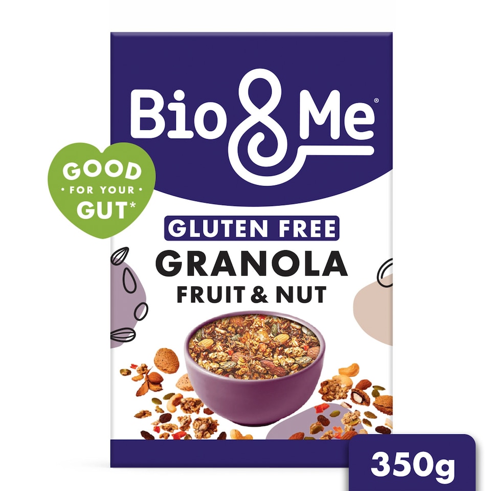 Bio&Me Gluten Free Granola - Fruit & Nut 350g
