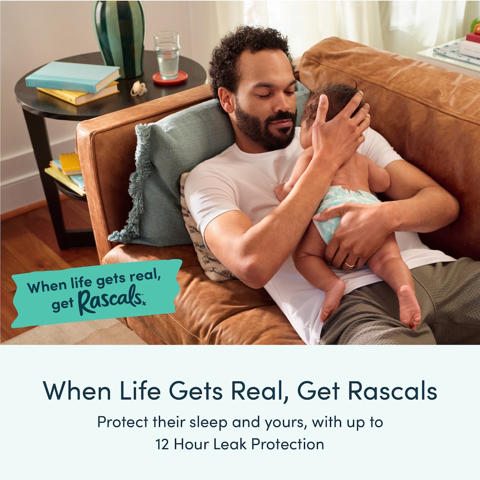 image 1 of Rascals Premium Nappies, Size 1 | 54 Pack 