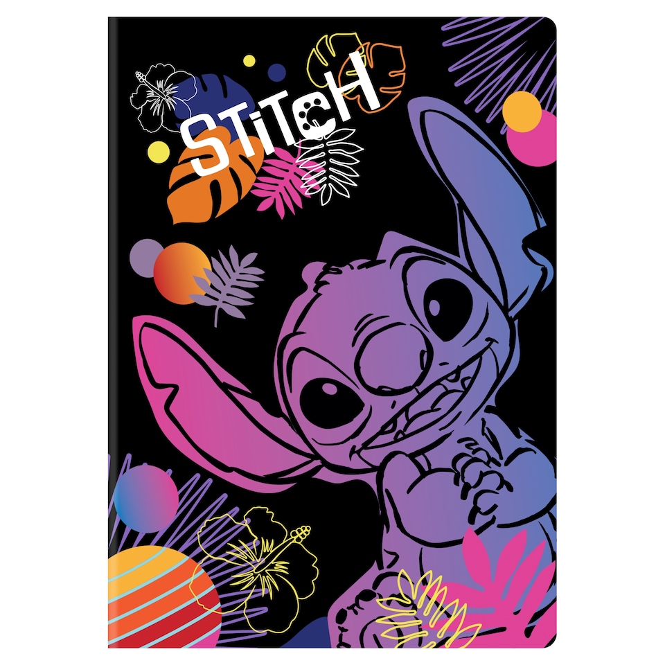 image 1 of Disney Stitch Black sešit A4