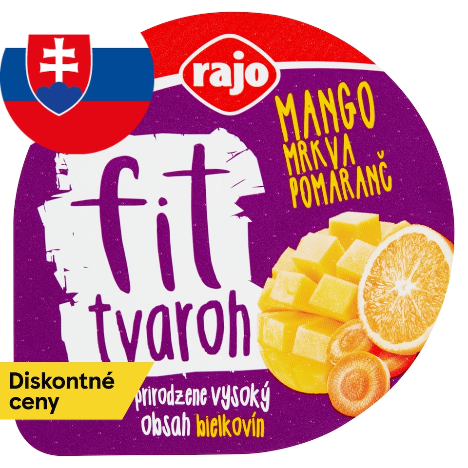 image 1 of Rajo Fit Curd Mango Carrot Orange 200 g