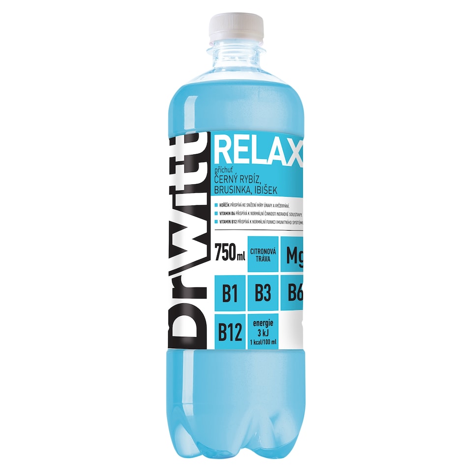 DrWitt Relax příchuť černý rybíz, brusinka, ibišek 750ml