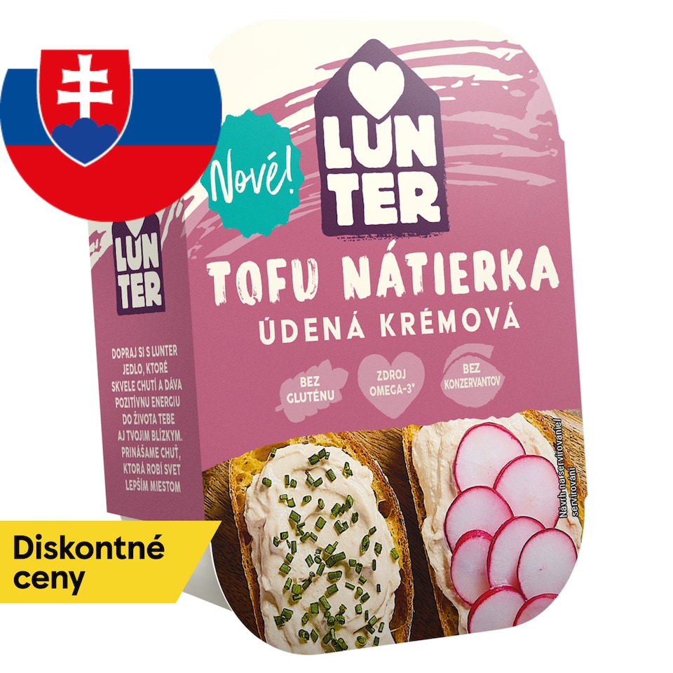 Lunter Vegetable Spread with Smoked Tofu 140 g