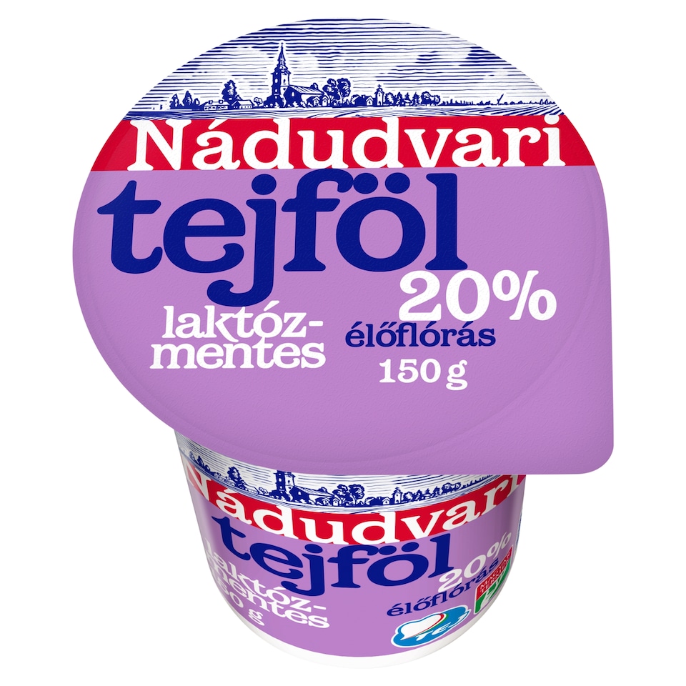 Nádudvari Lactose-Free Sour Cream with Live Culture 20% 150 g