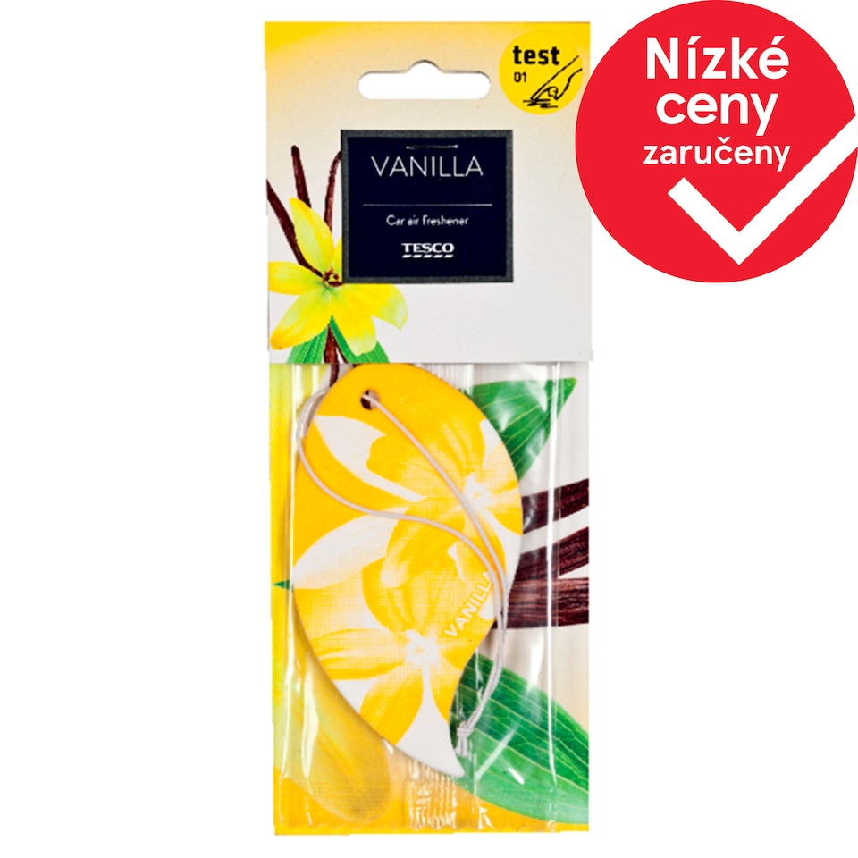 Tesco Závěsný osvěžovač vzduchu Vanilla