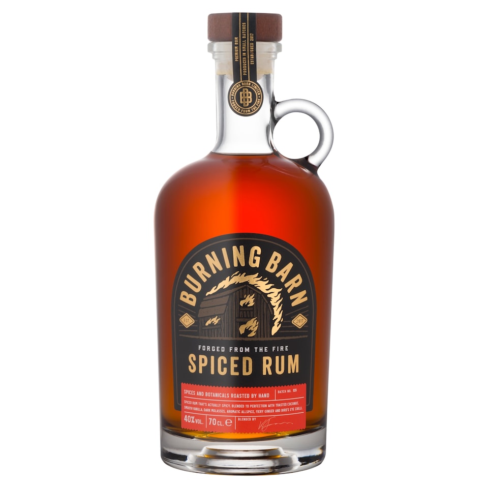 Burning Barn Spiced Rum 70Cl