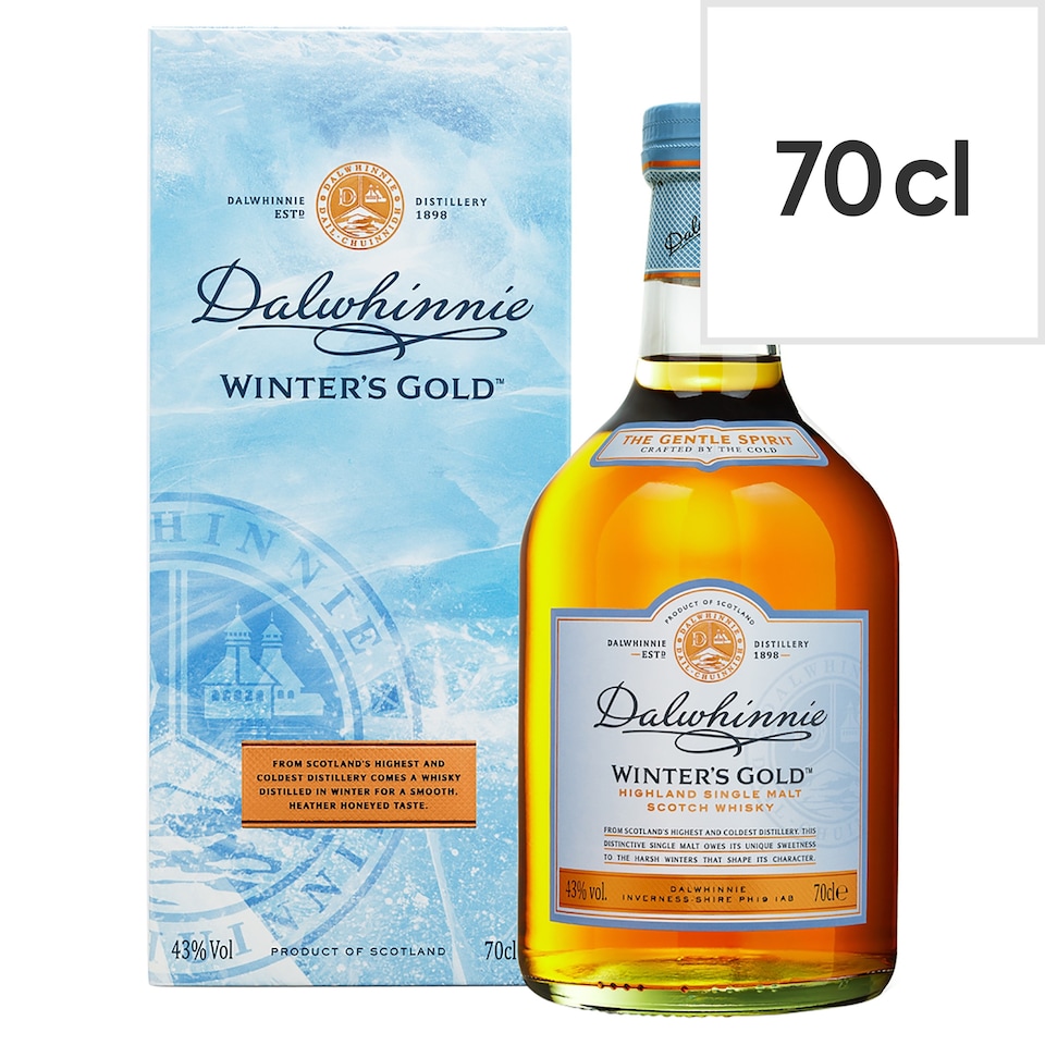 image 1 of Dalwhinnie Winter's Gold Single Malt Whisky Bottle 43% Vol 70Cl