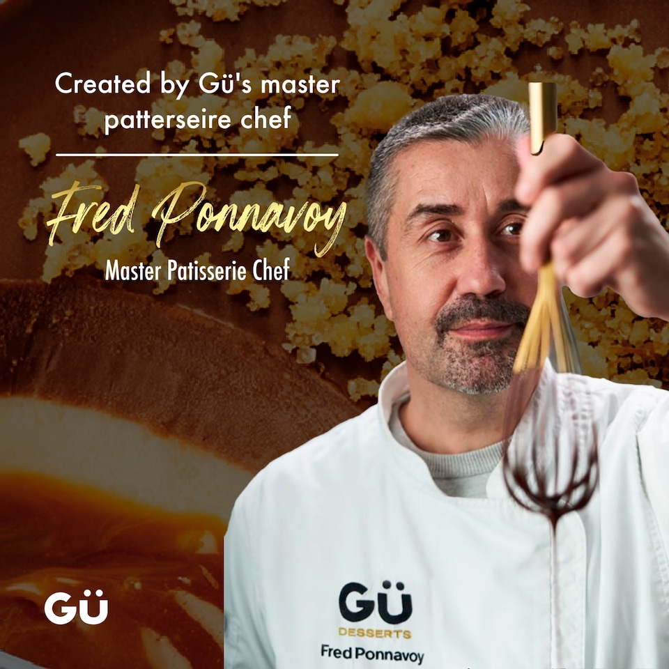 image 1 of Gu Chocolate & Hazelnut Frozen Dessert 2x80g