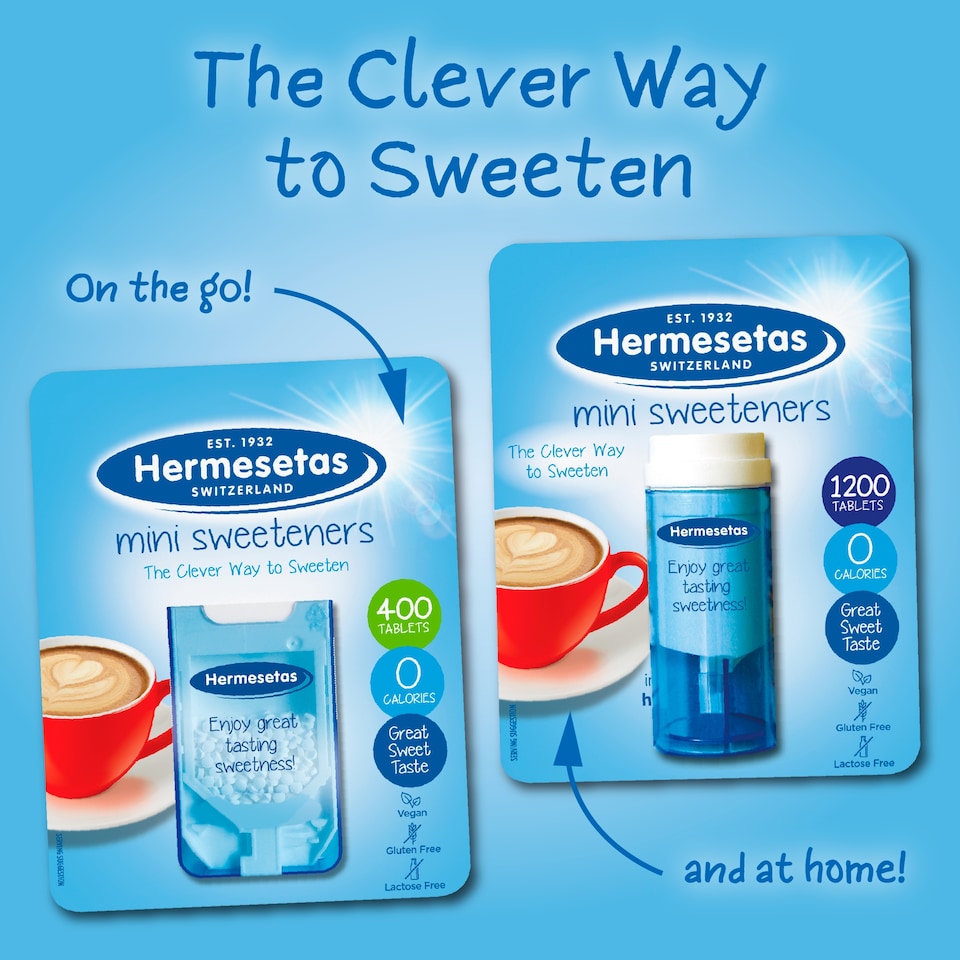 image 1 of Hermesetas Mini Sweeteners 800 Pack