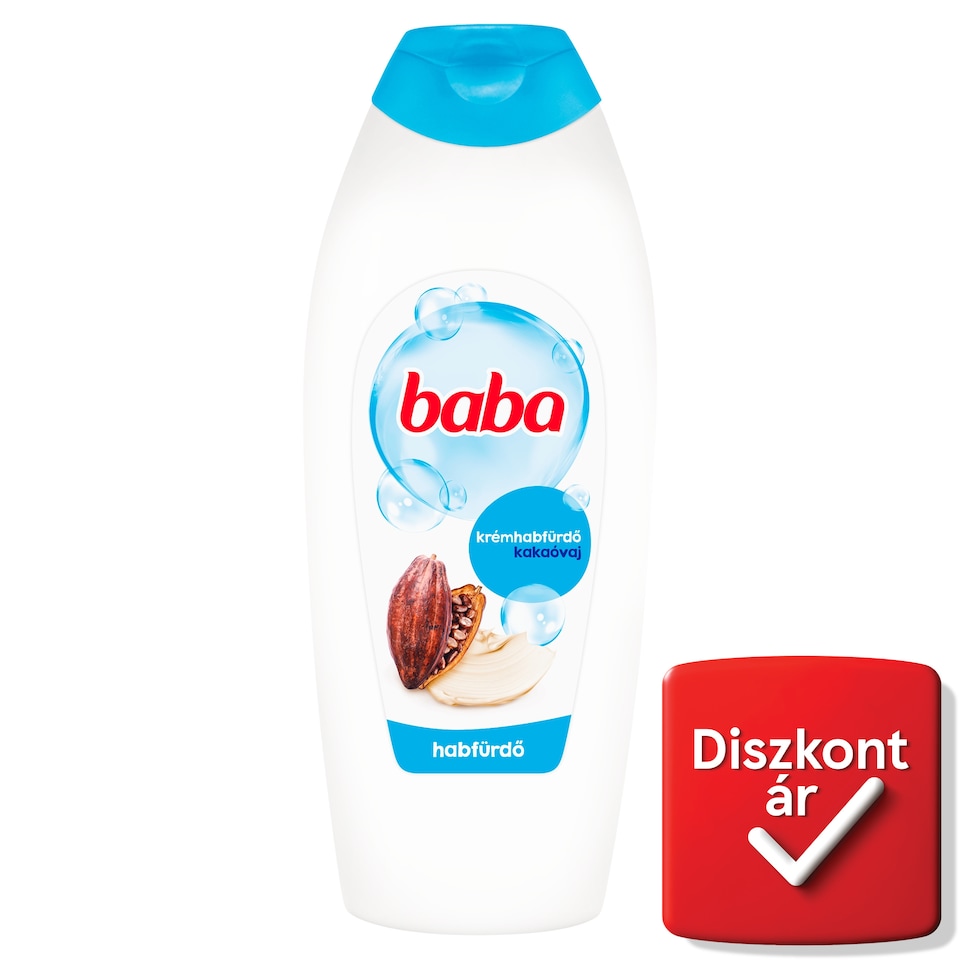 Baba kakaóvaj krémhabfürdő 750 ml