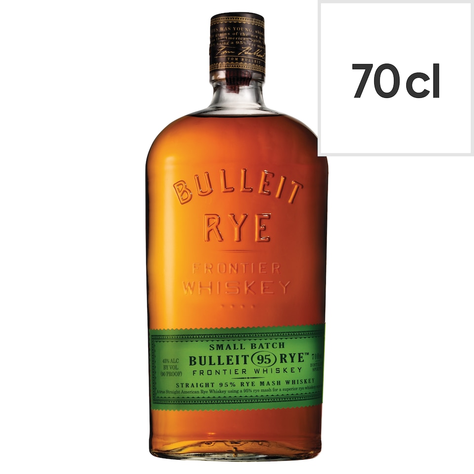 image 1 of Bulleit Rye Whiskey 70Cl
