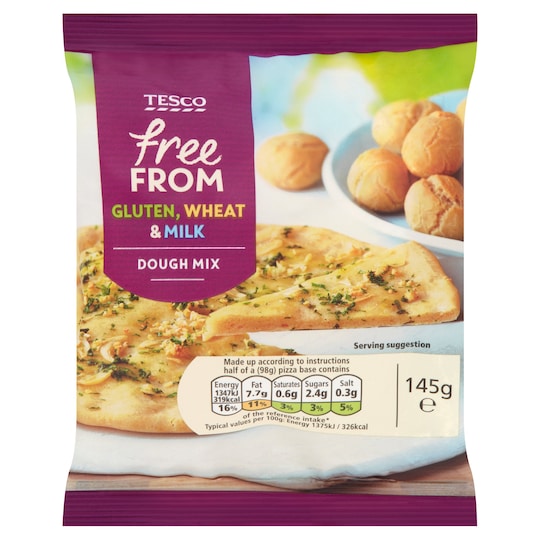Tesco Free From Dough Mix 145G