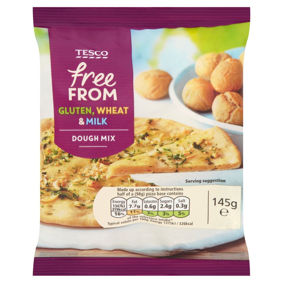 Tesco Free From Dough Mix 145G