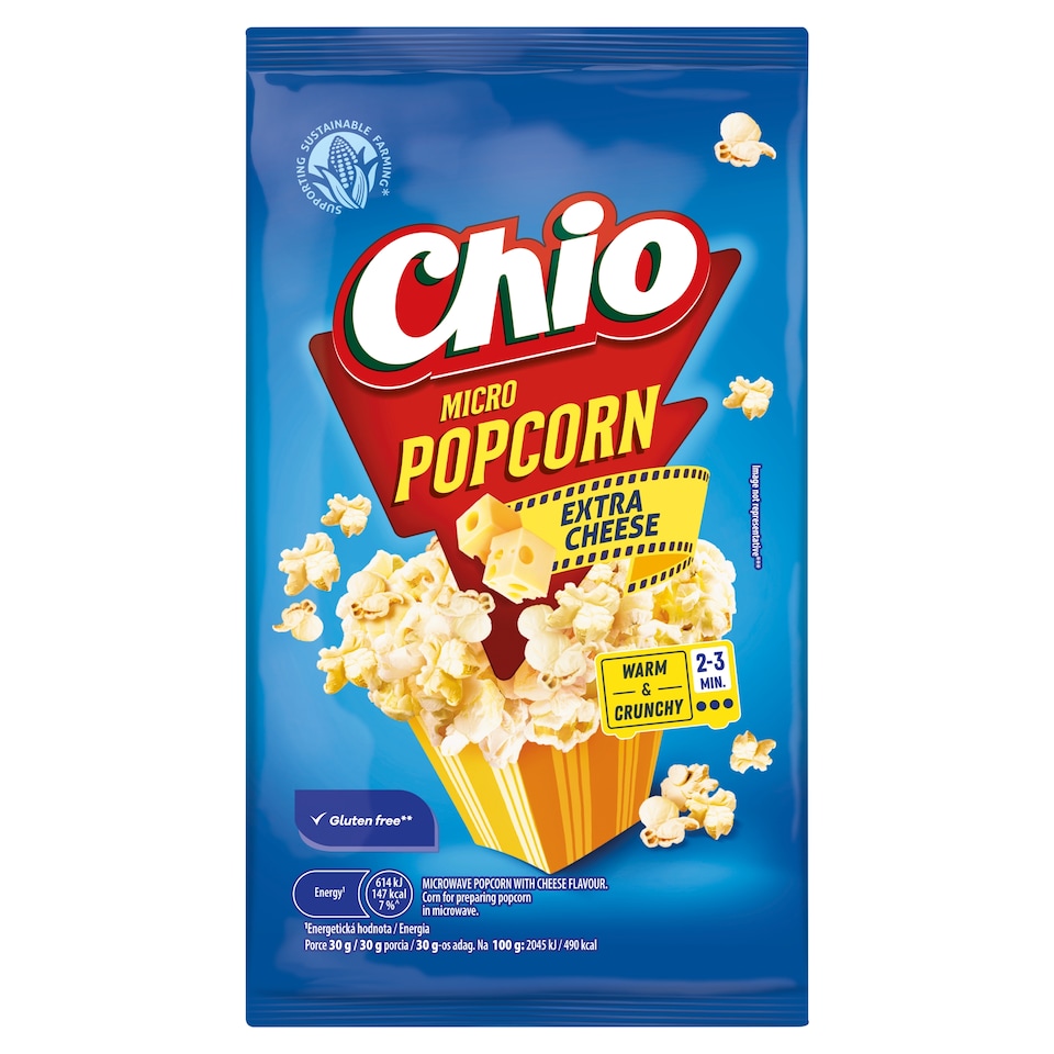 Chio Micro Popcorn so syrovou príchuťou 80 g