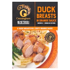 Gressingham Duck Breast In Orange Sauce 400G