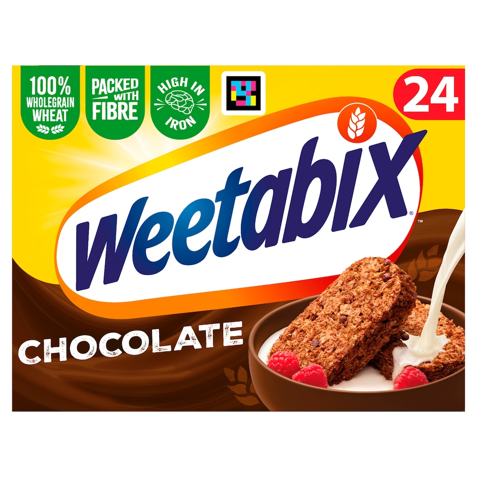 image 1 of Weetabix Chocolate Cereal 24 Pack 540G