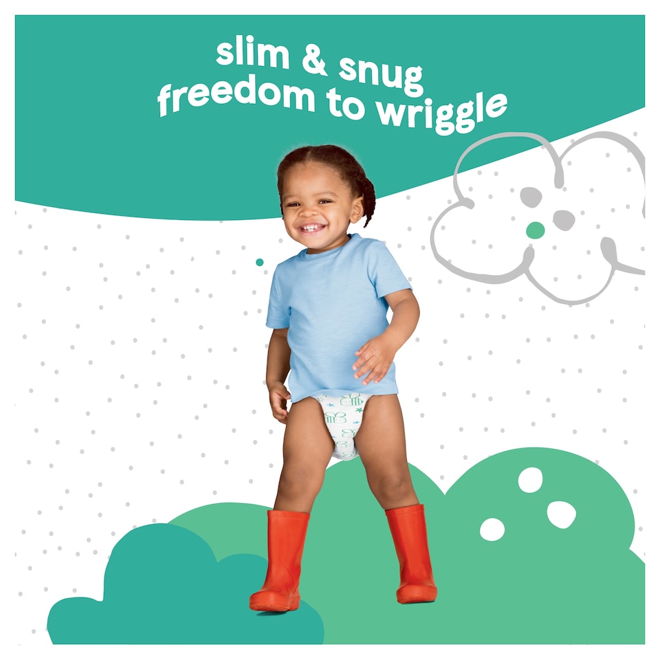 image 1 of Fred & Flo 40 Ultra Dry Nappies Size 5