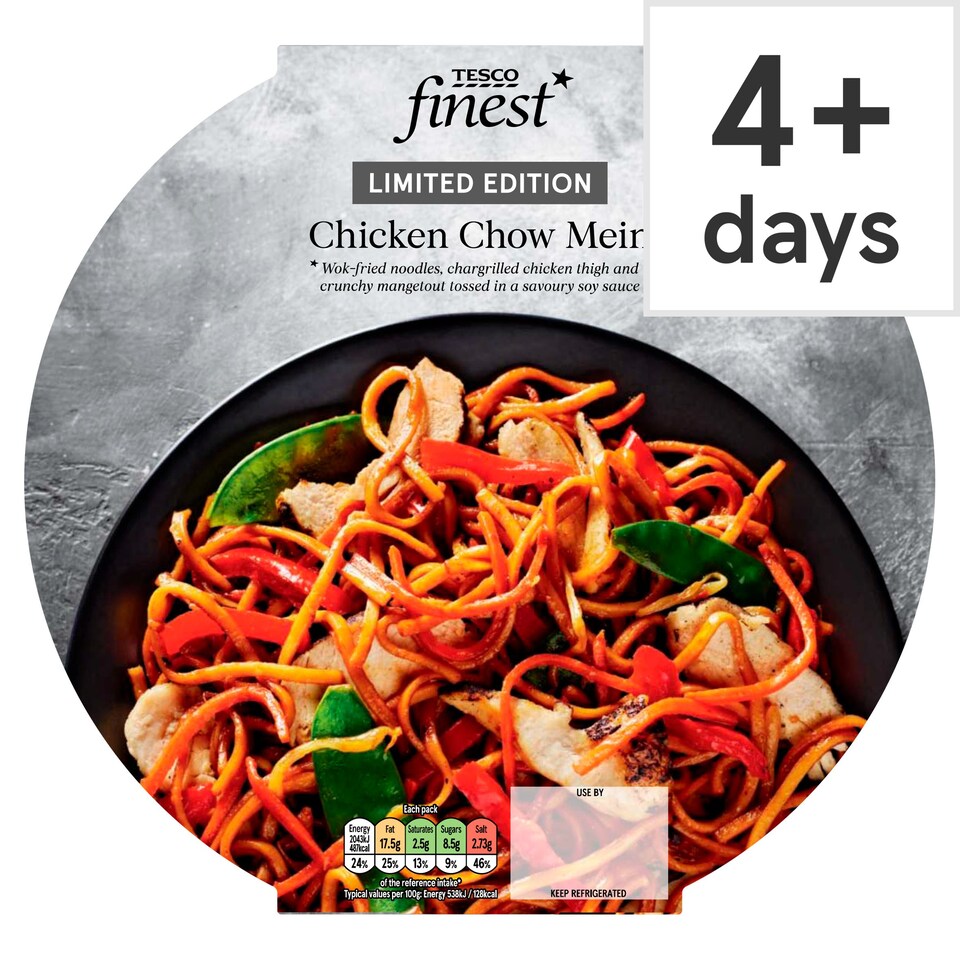 Tesco Finest Chicken Chow Mein 380G Tesco Groceries