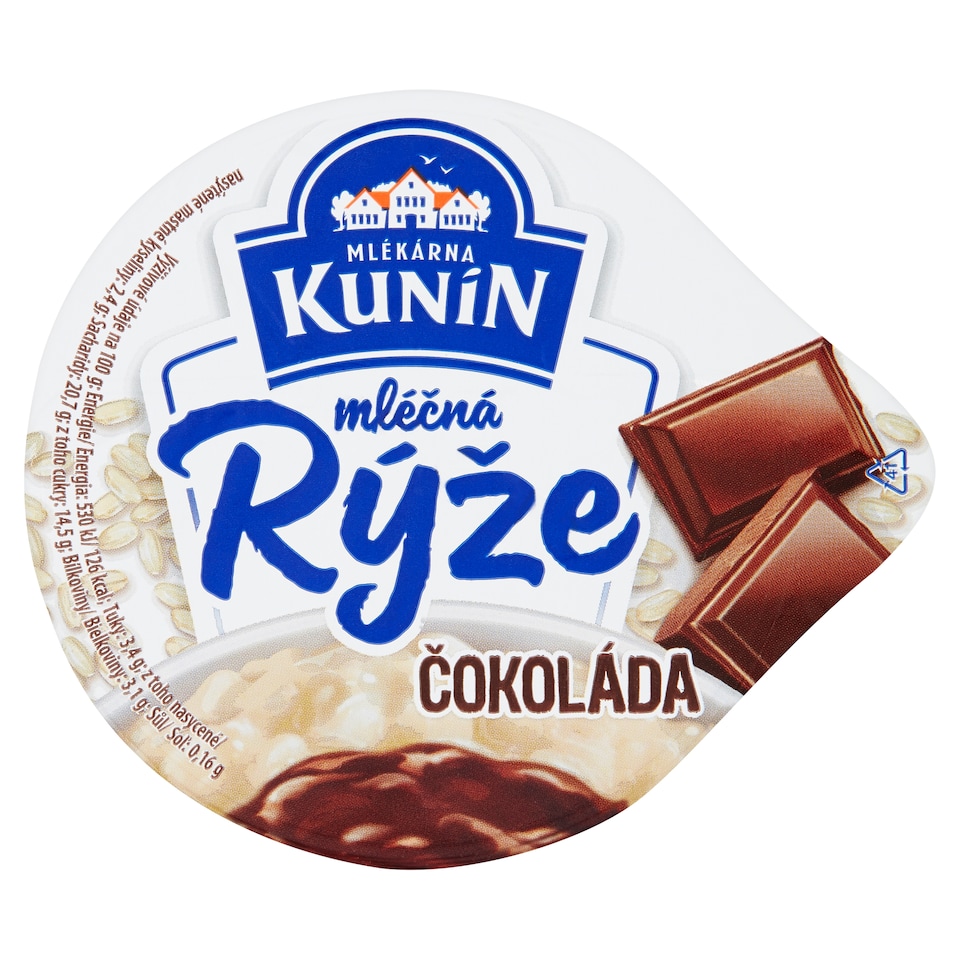 Obrázek 1 pro produkt Mlékárna Kunín Mléčná rýže 175g