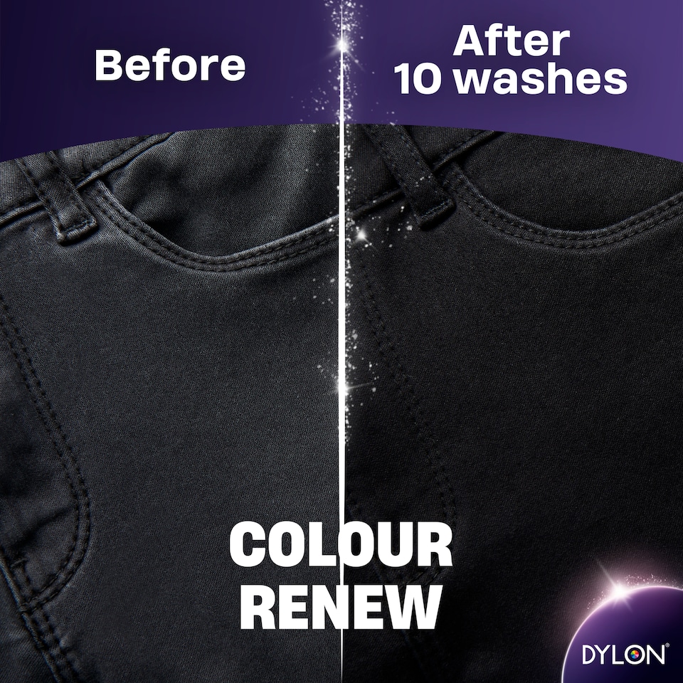 image 1 of Dylon Renew Colour Detergent - Dark Clothes 1.5L