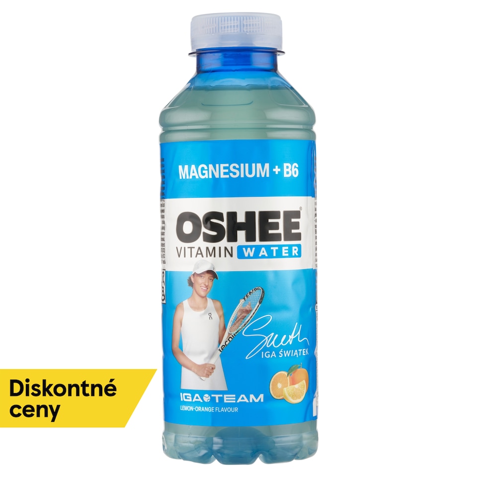 image 1 of Oshee Vitamin Water Magnesium + B6 Non-Carboned Lemon-Orange Flavour Drink 555 ml