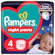 image 1 of Pampers Active Baby plienkové nohavičky veľkosť 4, 25 plienok, 9kg-15kg