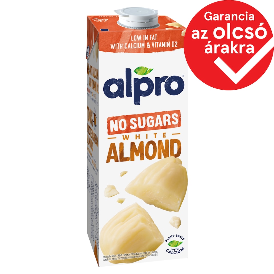 Alpro Sugar-Free Almond Drink with Added Calcium and Vitamins 1 l 