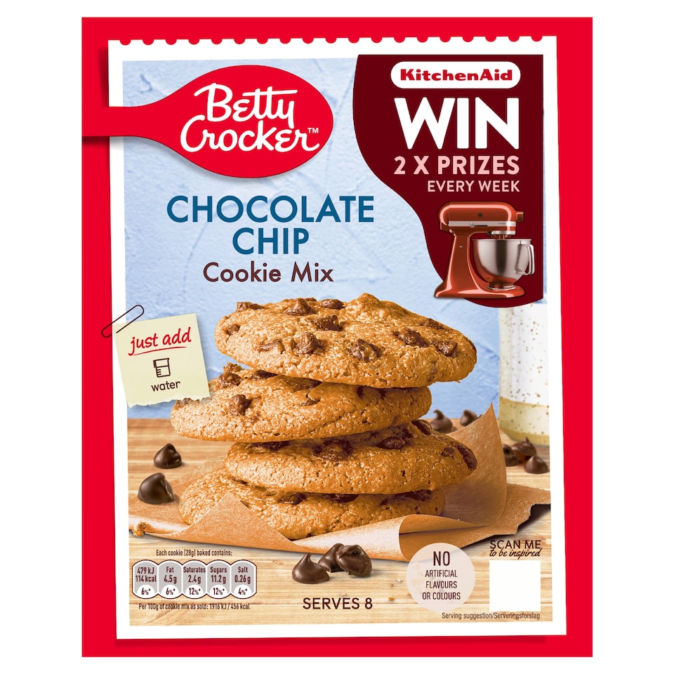 image 1 of Betty Crocker Chocolate Chip Cookie Mix 200G