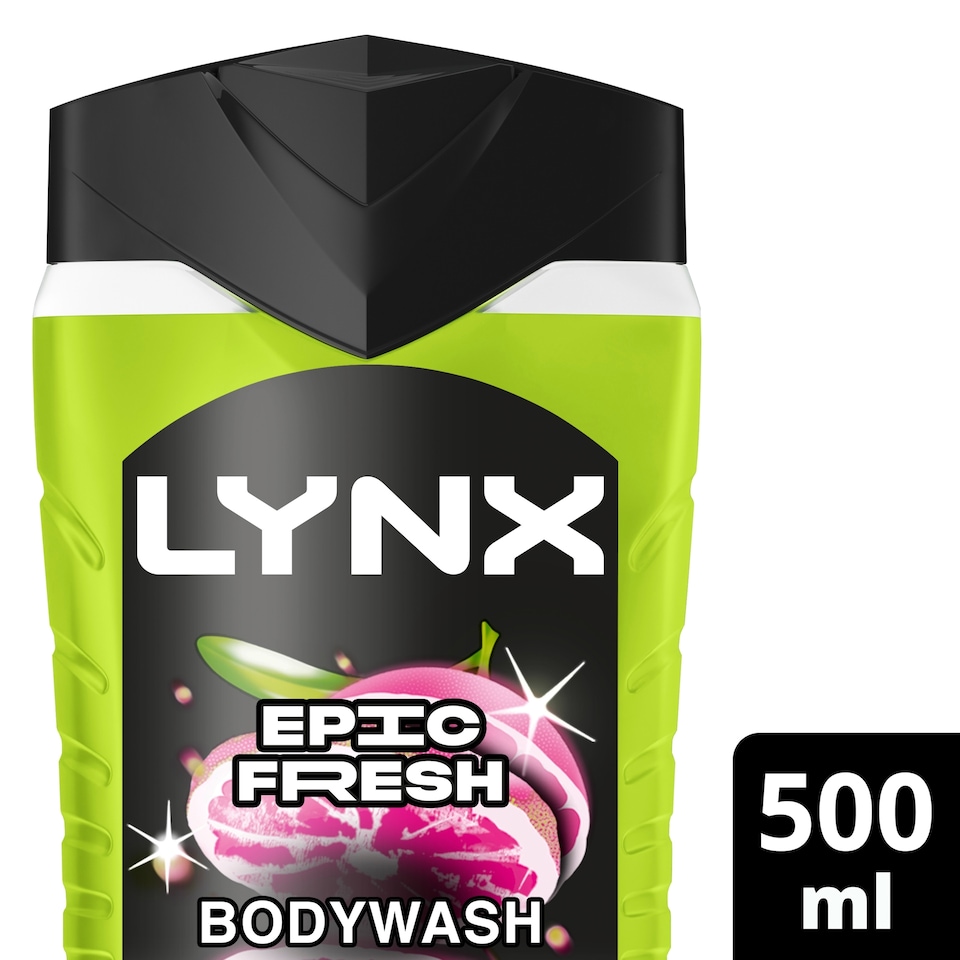 image 1 of Lynx Epic Fresh Shower Gel 500Ml