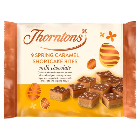 Thorntons Easter Caramel Shortcake Bites Tesco Groceries