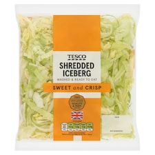Tesco Shredded Iceberg 130g (c)