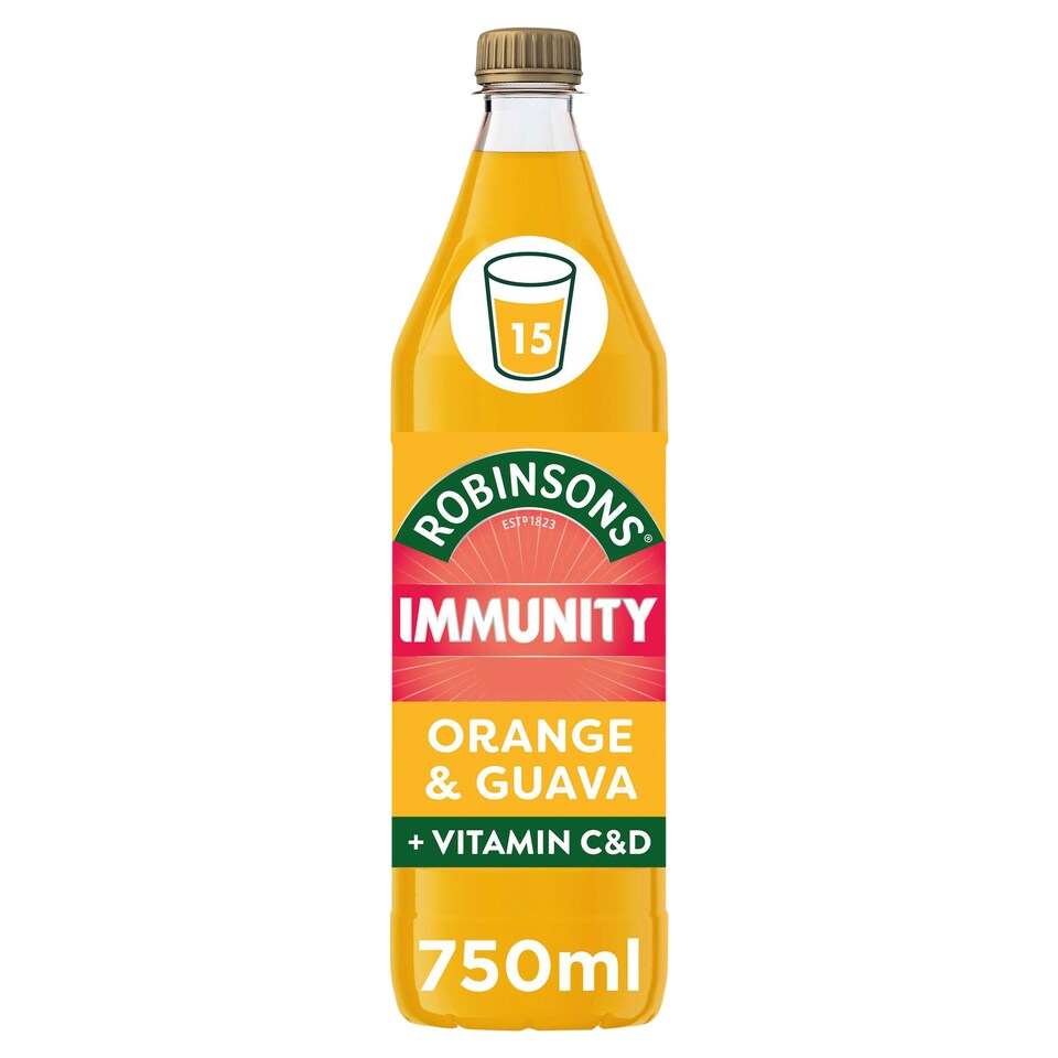 Robinsons No Added Sugar Immunity Squash 750Ml