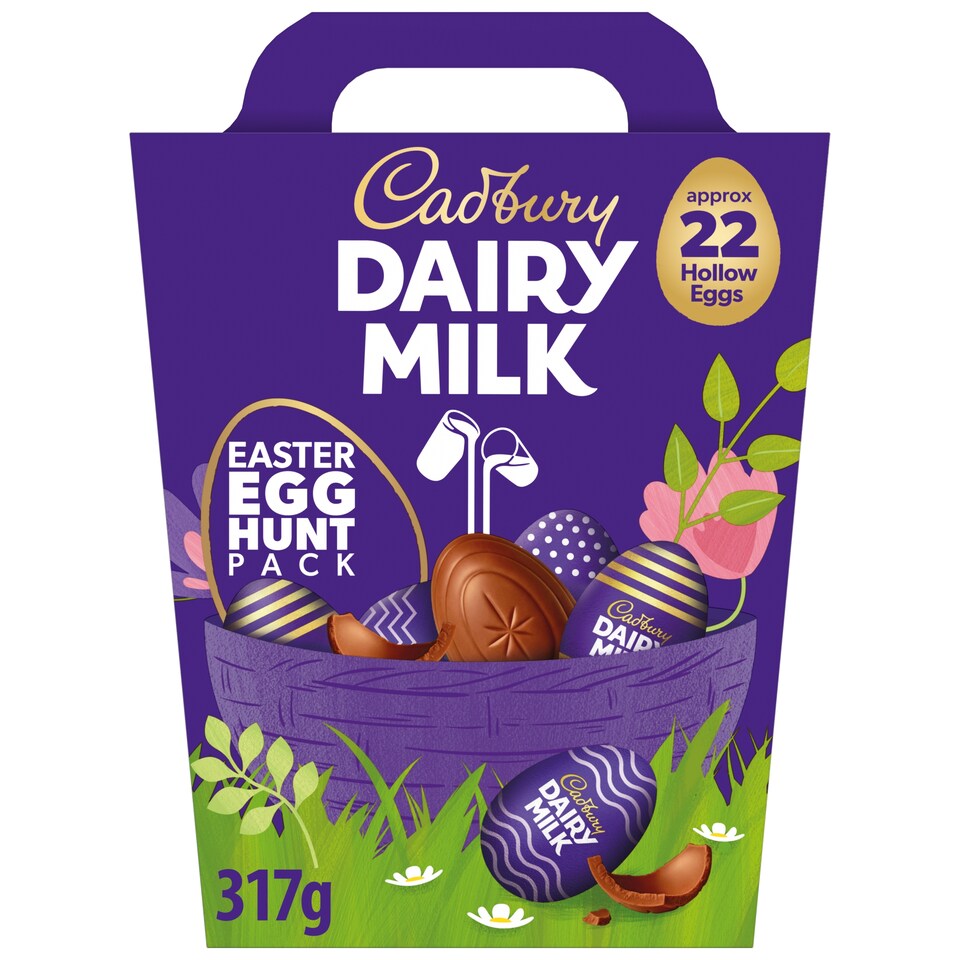 Cadbury Dairy Milk Chocolate Easter Egg Hunt 317G