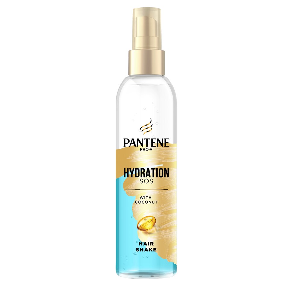 image 1 of Pantene Pro-V Hydration SOS Leave-In Hair Spray, With Coconut, 150ml