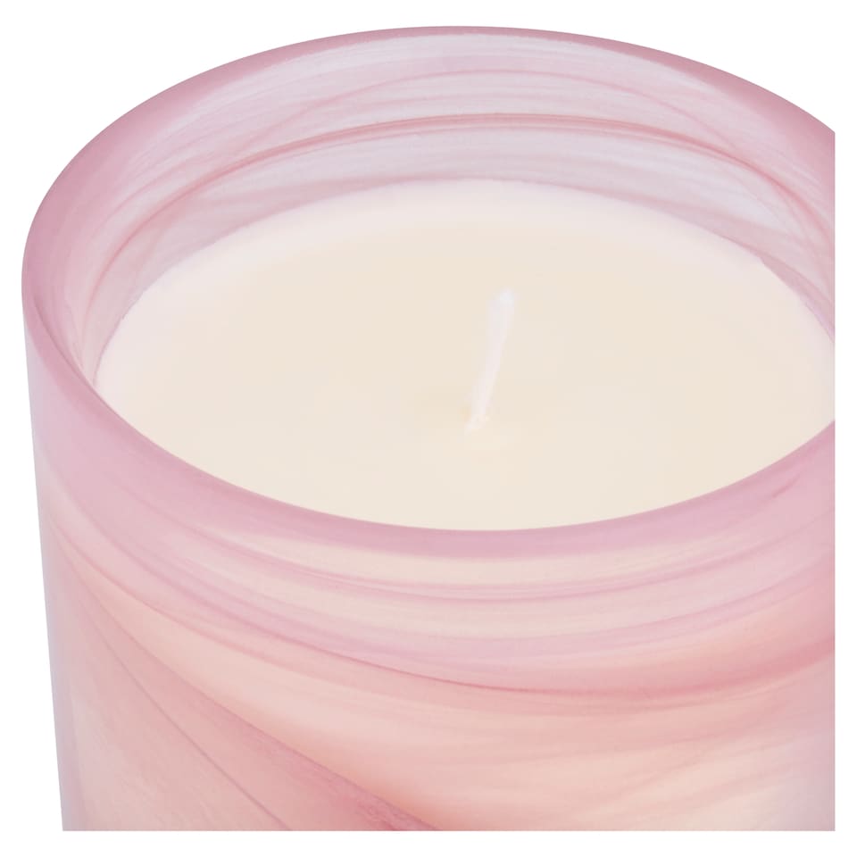 image 1 of  F&F Home Opal Edit Pink Damask Rose Candle 180g