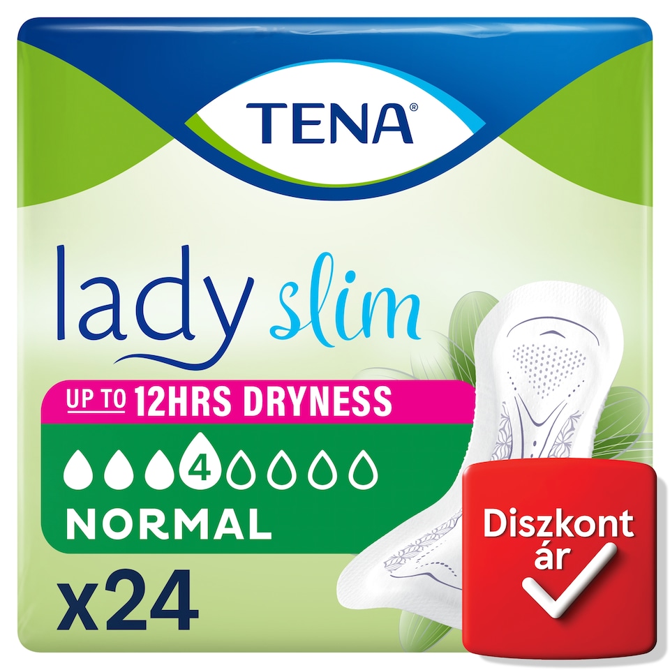 Tena Lady Slim Normal puha inkontinenciabetét 24 db  1. kép
