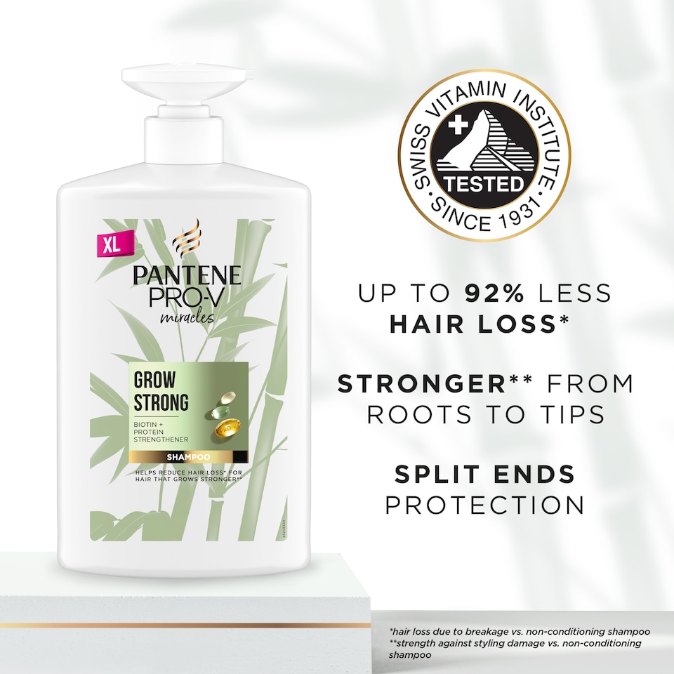image 1 of Pantene Pro-V Miracles Grow Strong Shampoo 1L
