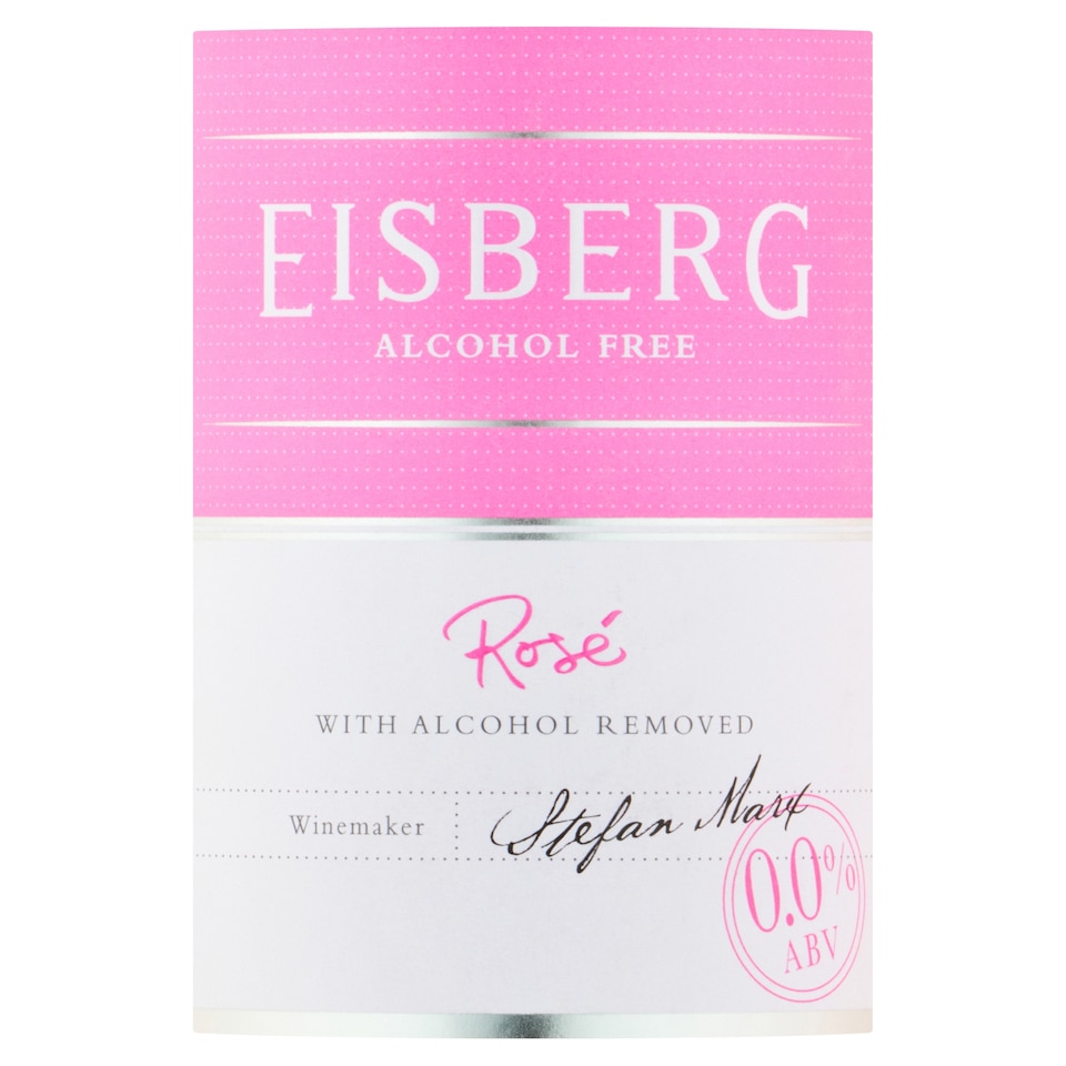image 1 of Eisberg Alcohol Free Rose Wine 75cl