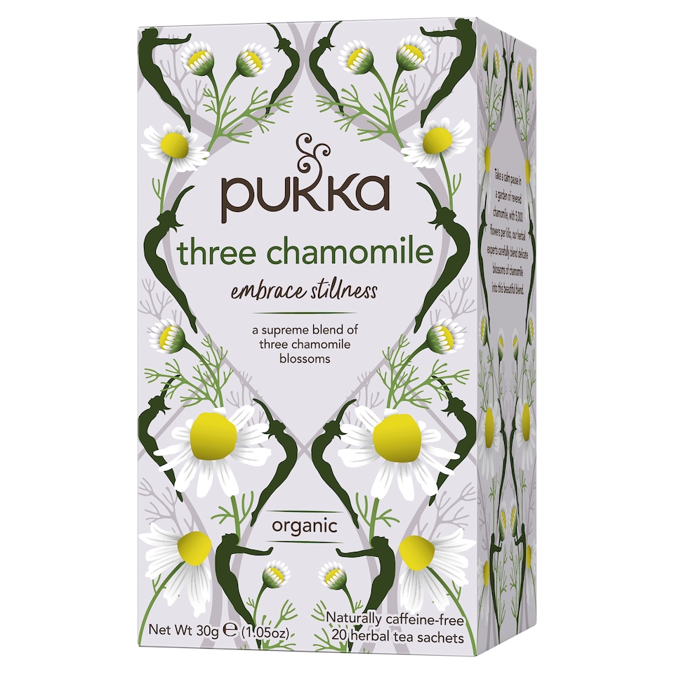 image 1 of Pukka Organic 3 Chamomile 20 Tea Bags 30G