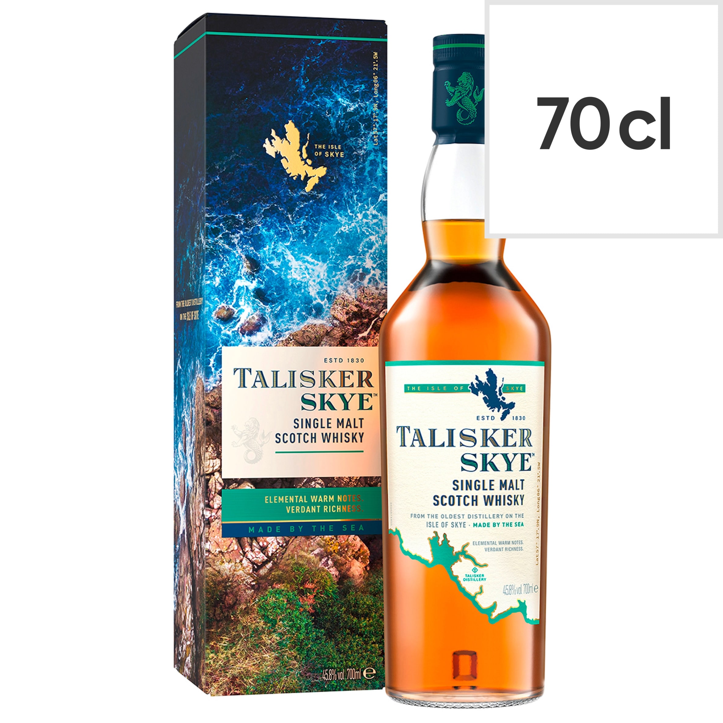 Talisker Skye Single Malt Scotch Whisky Bottle 45.8% Vol 70cl
