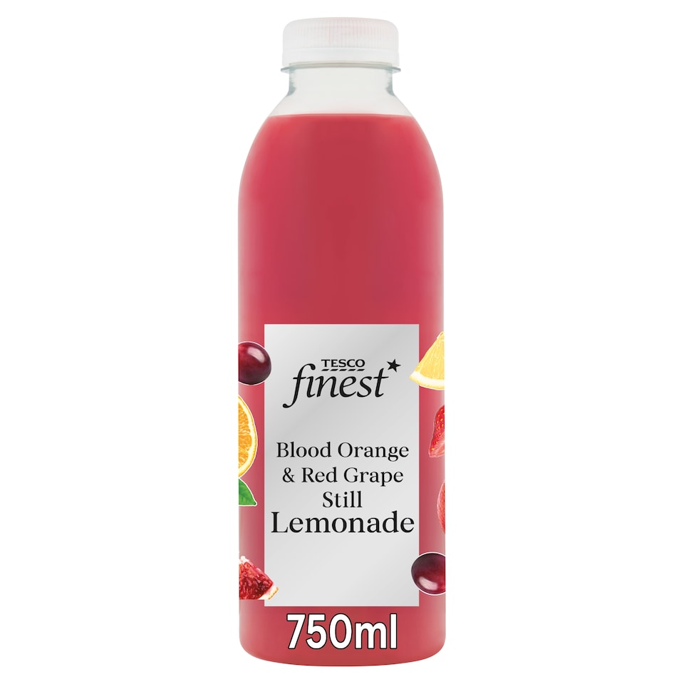 Tesco Finest Spanish Blood Orange & Red Grape Lemonade 750ml