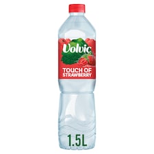 Volvic Touch of Fruit Strawberry Still Flavoured Water 1.5L