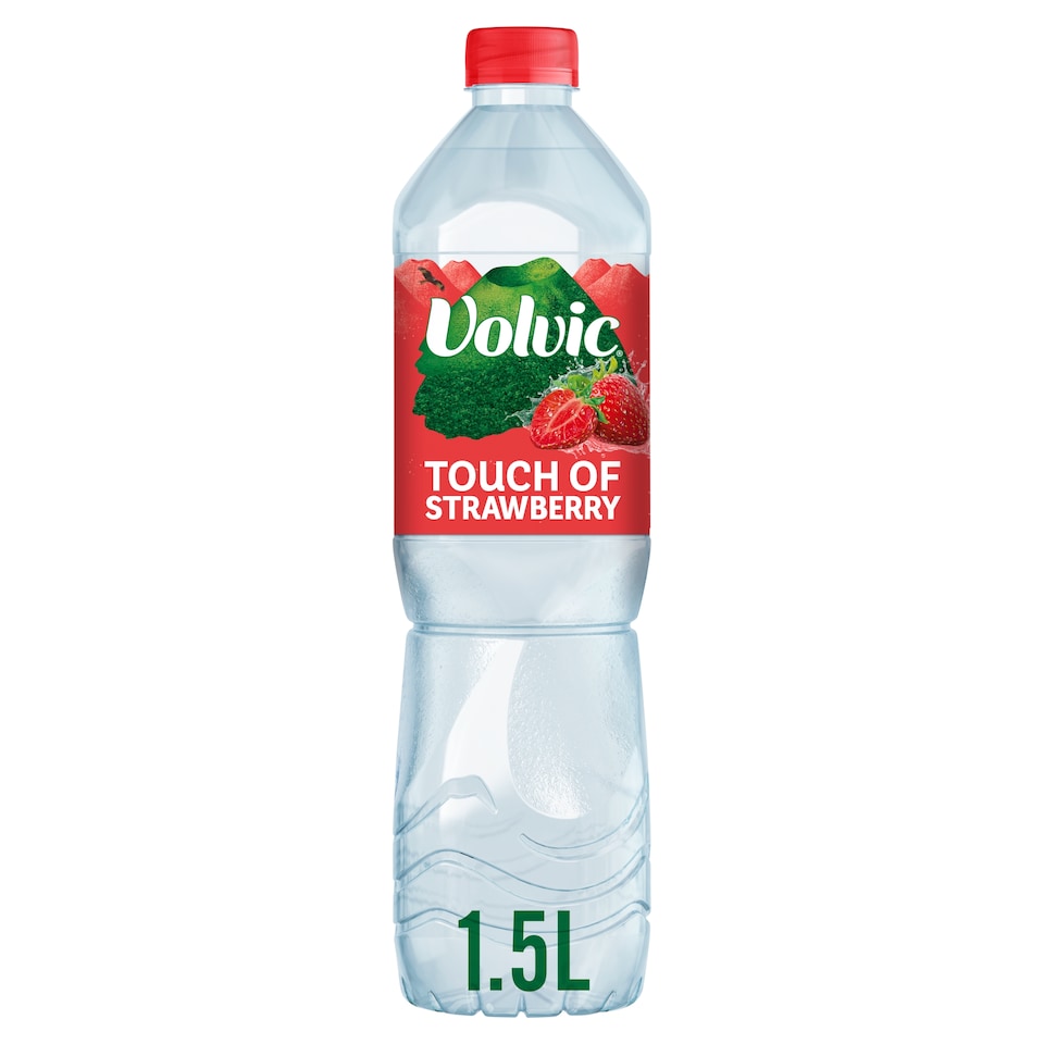 image 1 of Volvic Touch of Fruit Strawberry Still Flavoured Water 1.5L