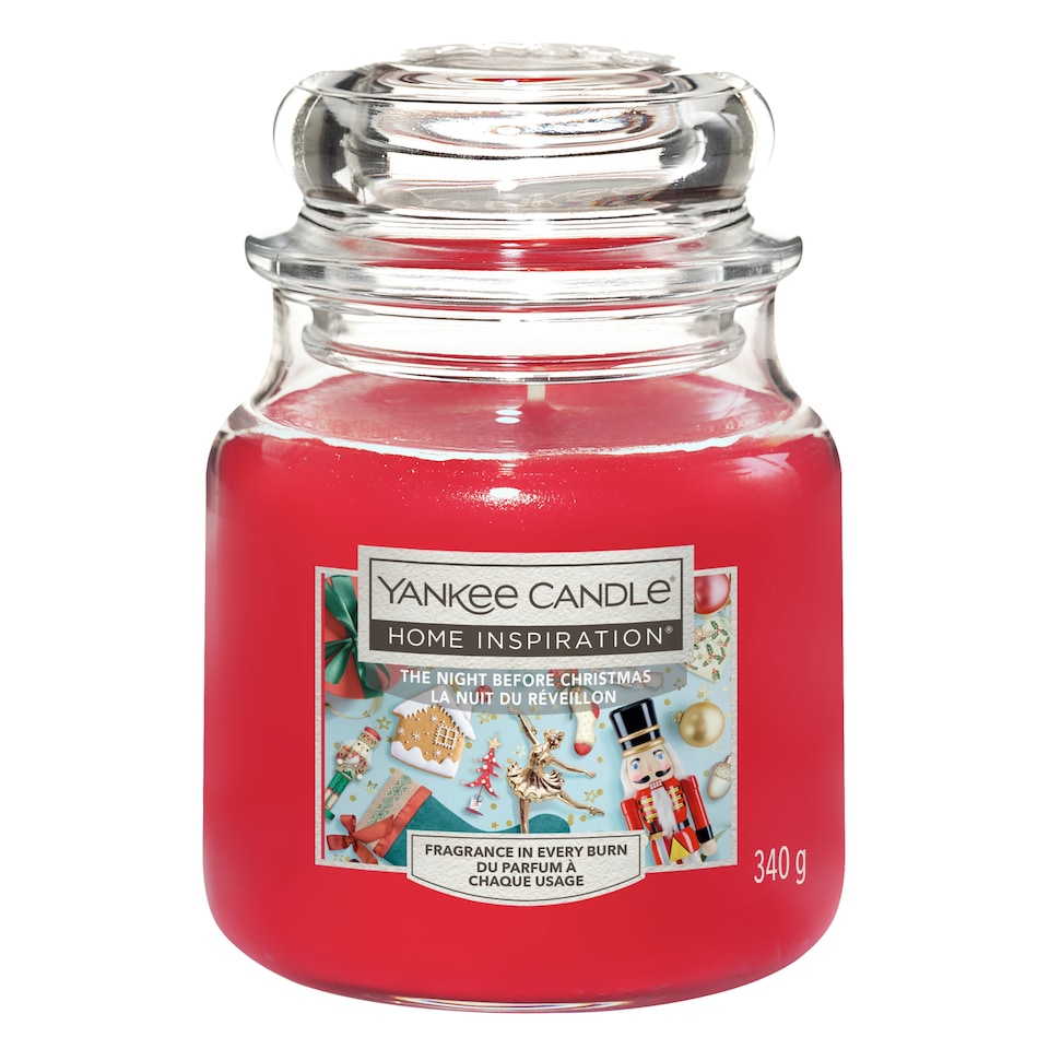 image 1 of Yankee HI Candle A Night Before Christmas Medium Jar 340g