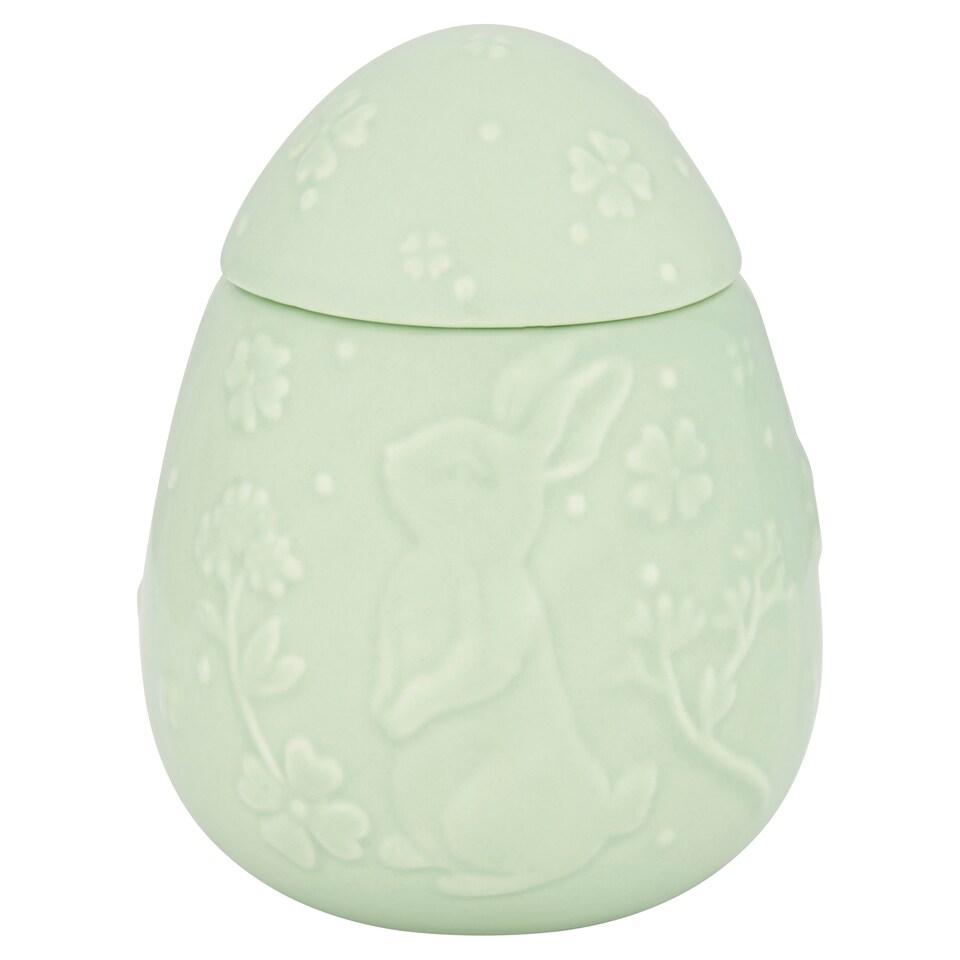 image 1 of TESCO CERAMIC EASTER EGG CANDLE ASST