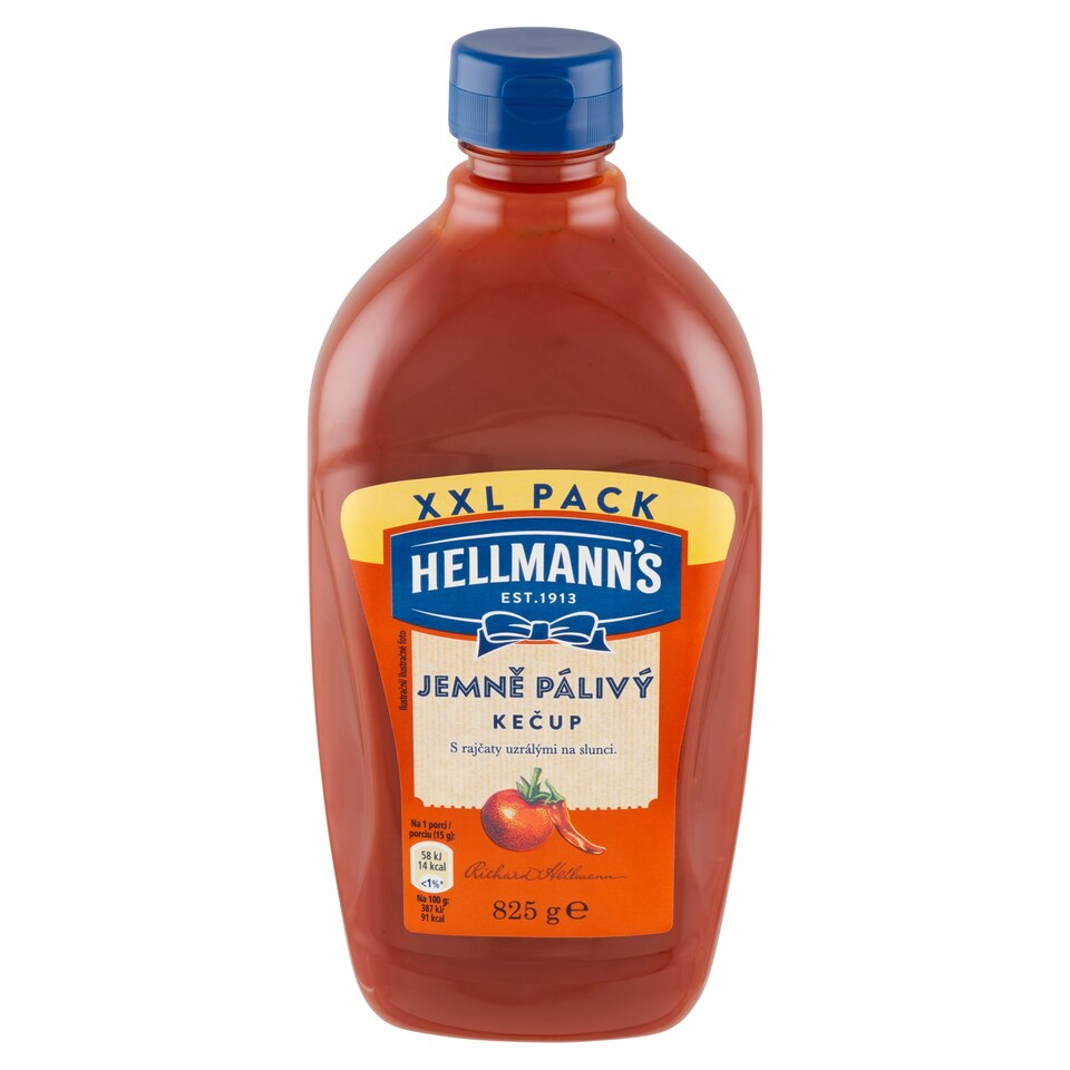 obrázok 1 z Hellmann's Kečup jemne pálivý 825 g