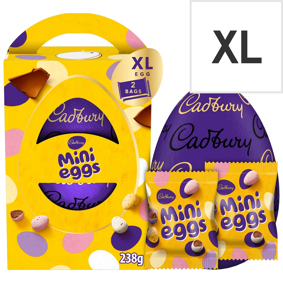 Cadbury Dairy Milk Mini Eggs Shell 238g