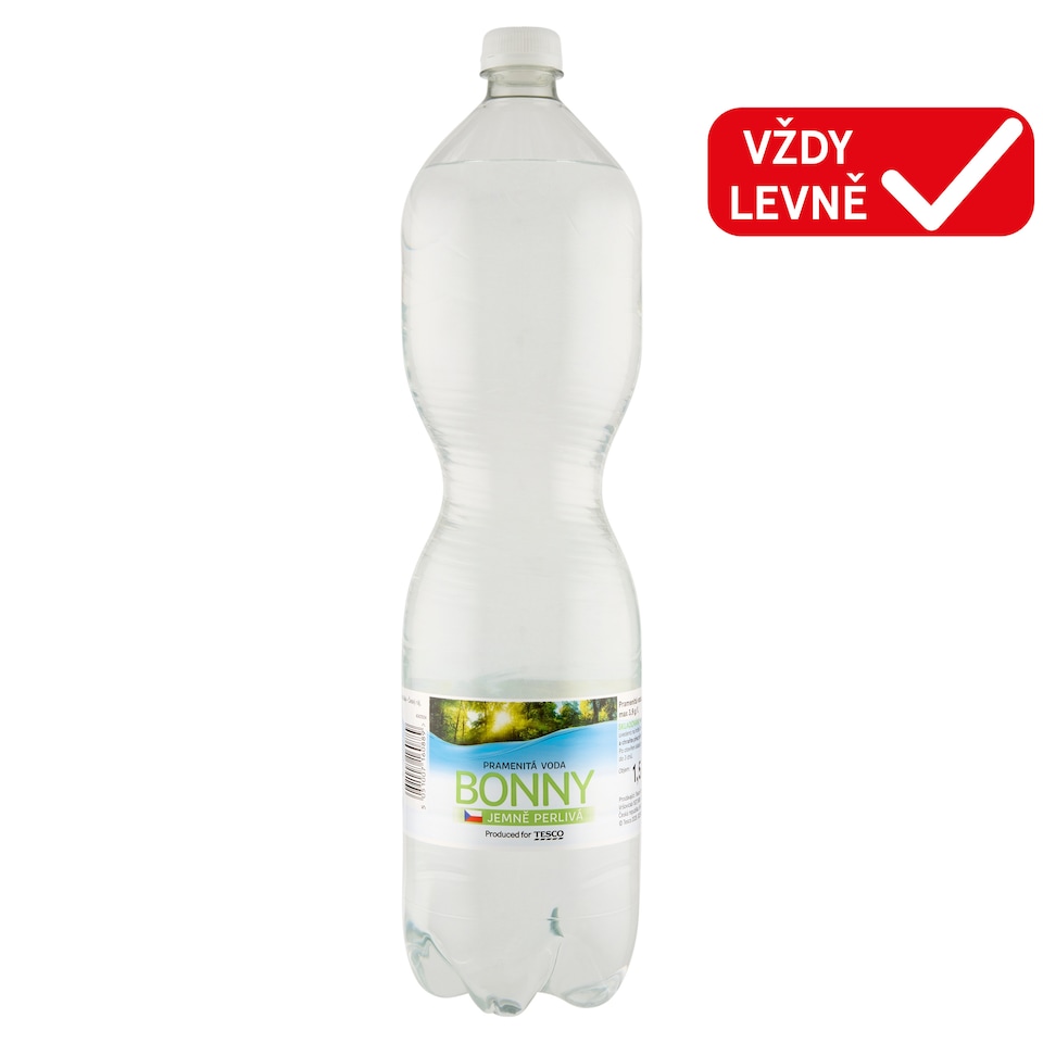Bonny Pramenitá voda jemně perlivá 1,5l
